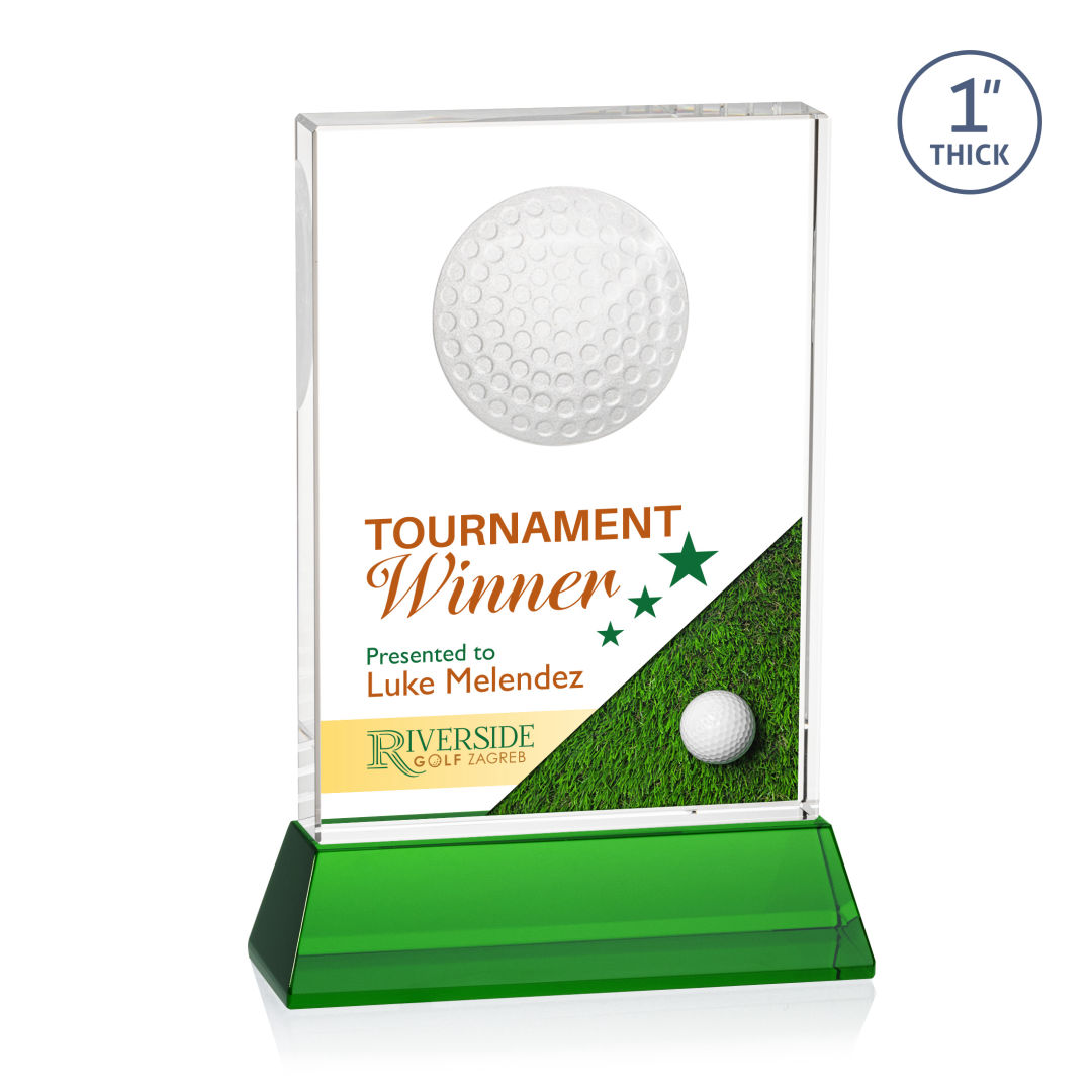 Pennington Golf VividPrint™ Award on Base - Green 4