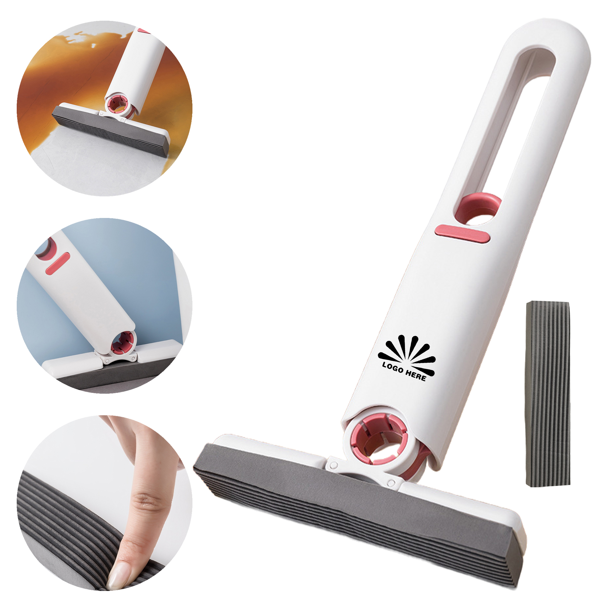 Customizable Compact Mop For Brand Promotions 2