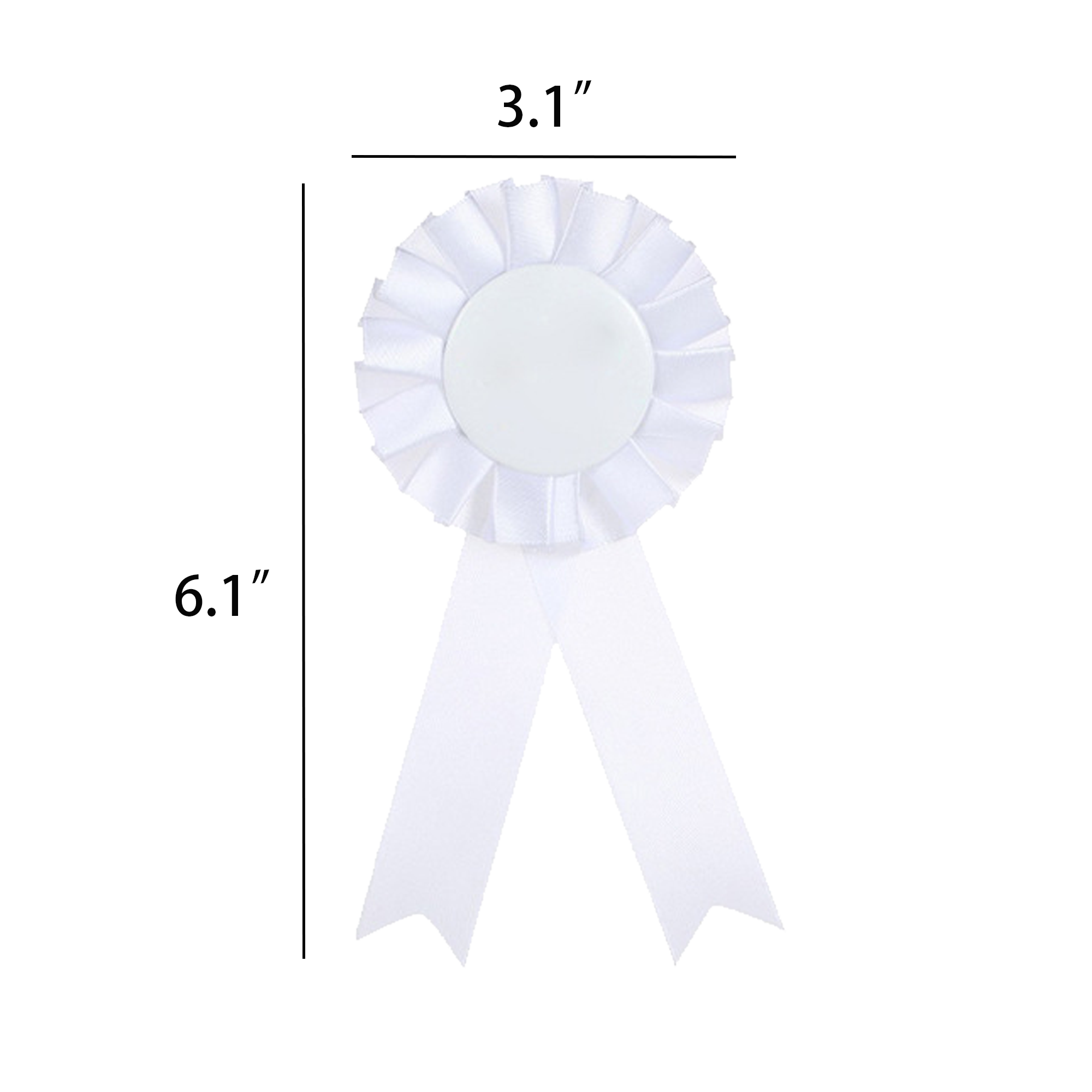 Premium Customized Ribbon Award Badges 3