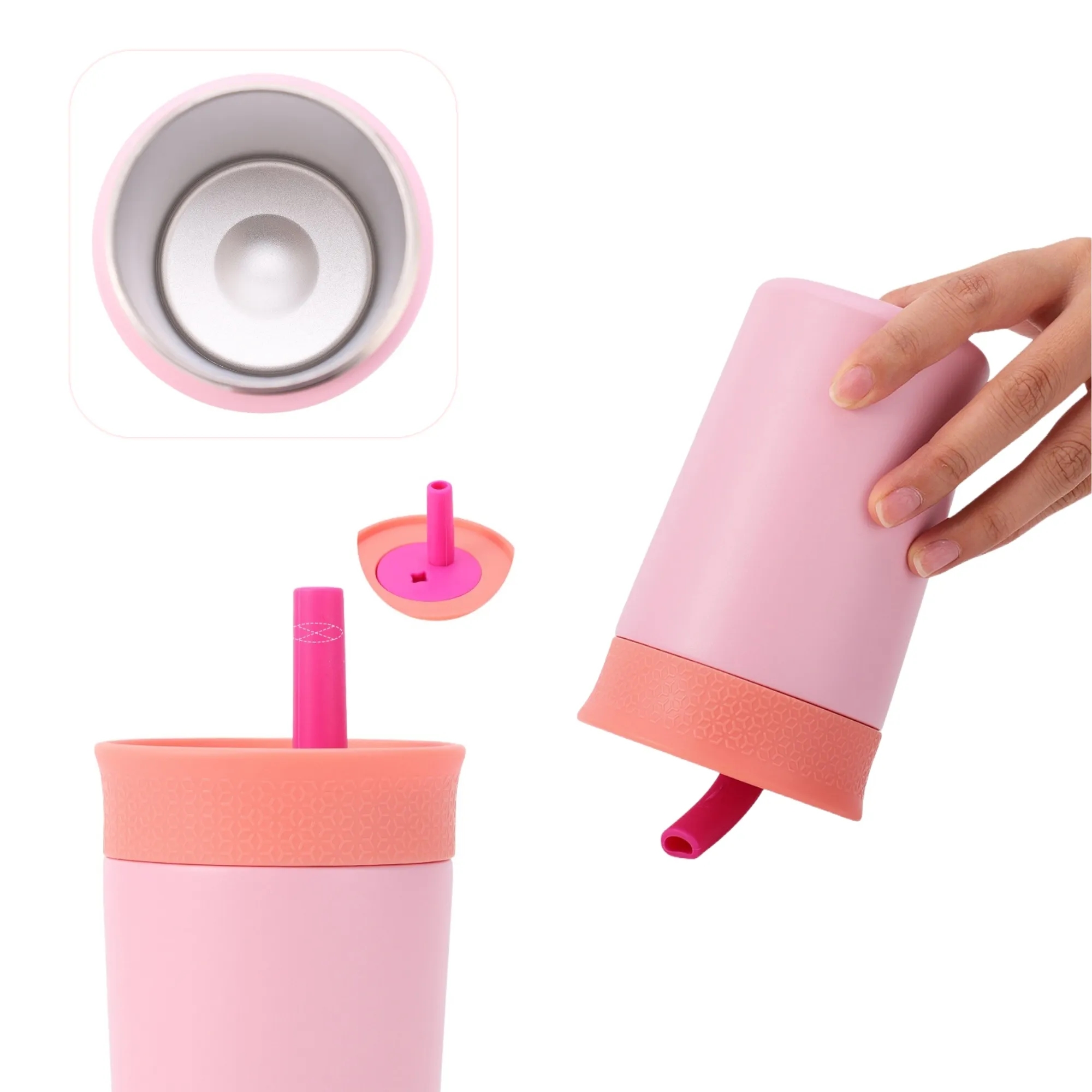 12oz Stainless Insulated Straw Cup 3