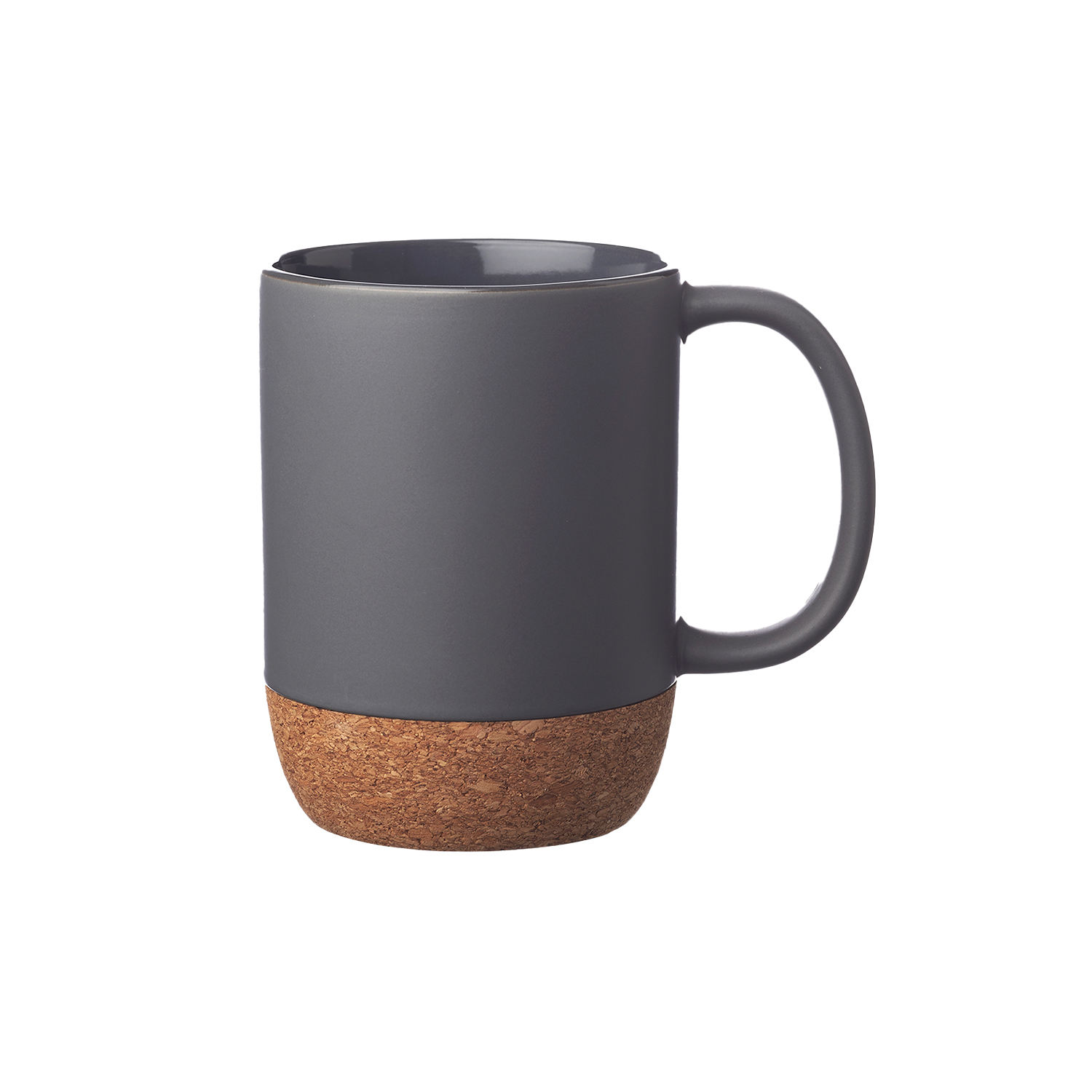 Matte Finish Cork Base Ceramic Mug, 15 oz. 7