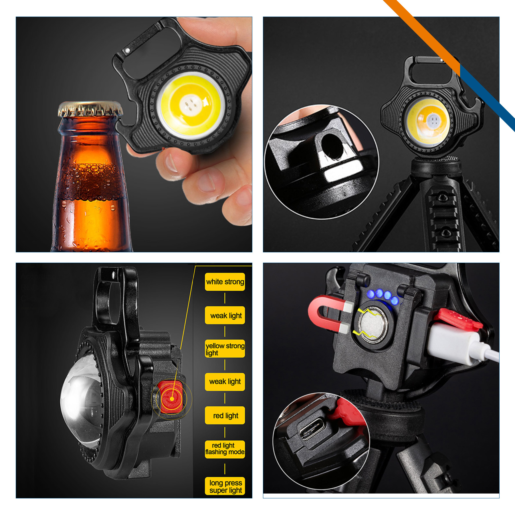 Steva COB Flashlight 2