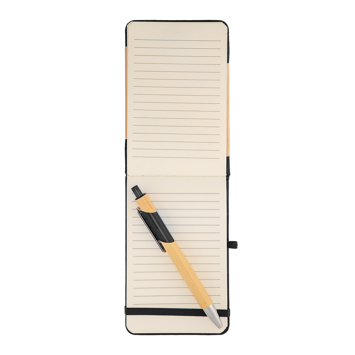 Bamboo Look Jotter & Pen 8