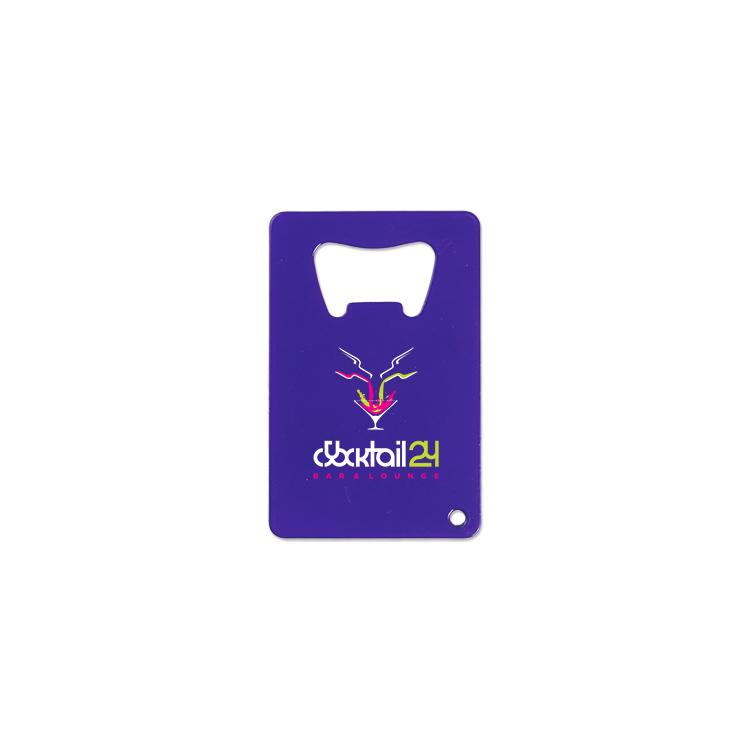 Credit Card Powder Coated Bottle Opener 2