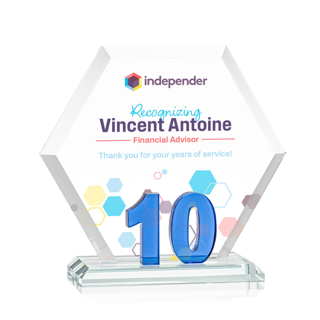 Riviera Anniversary VividPrint™ Award No 10 - Blue 5