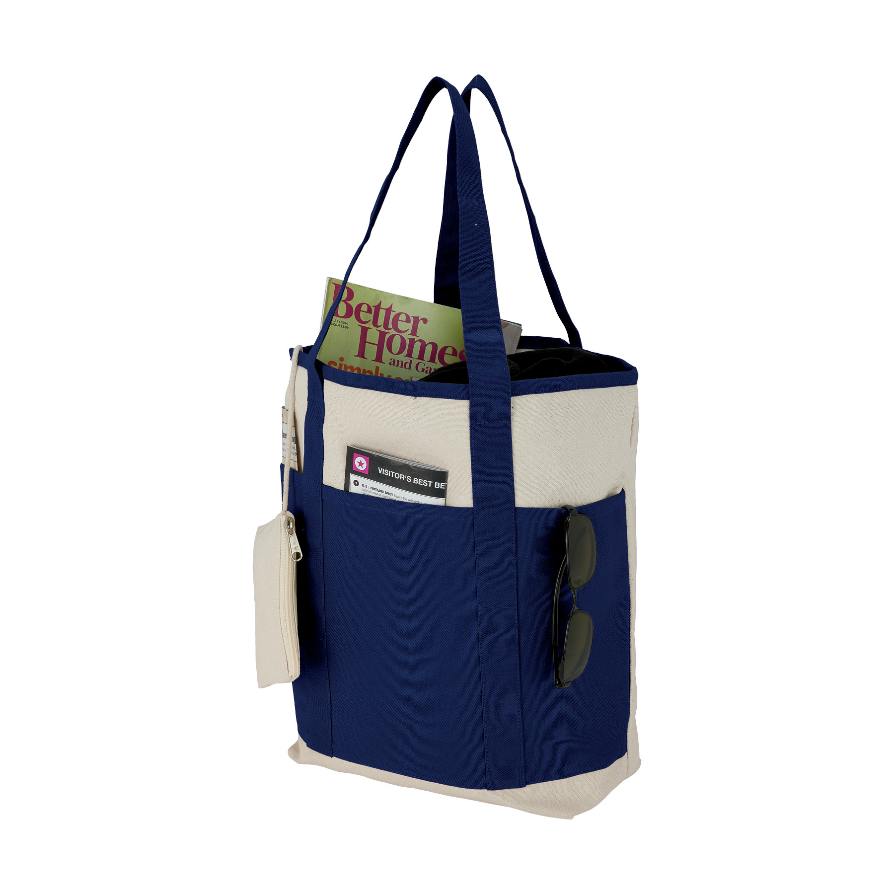 Myrtle Natural Canvas Tote, custom tote bag with logo imprint 12