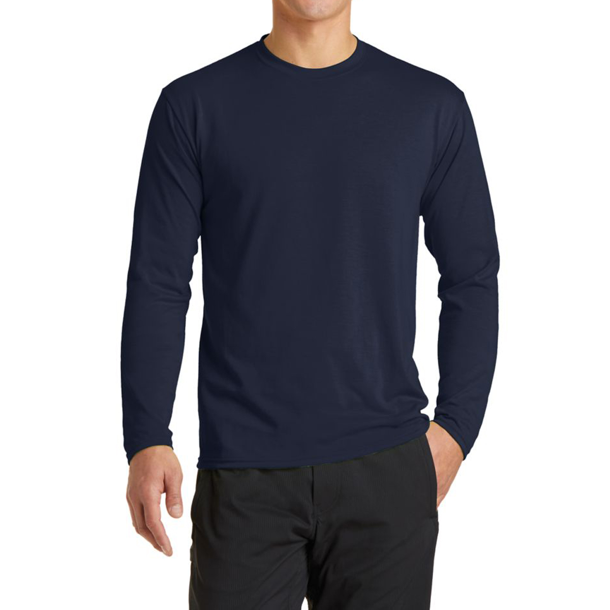 Port & Company® Long Sleeve Performance Blend Tee 45