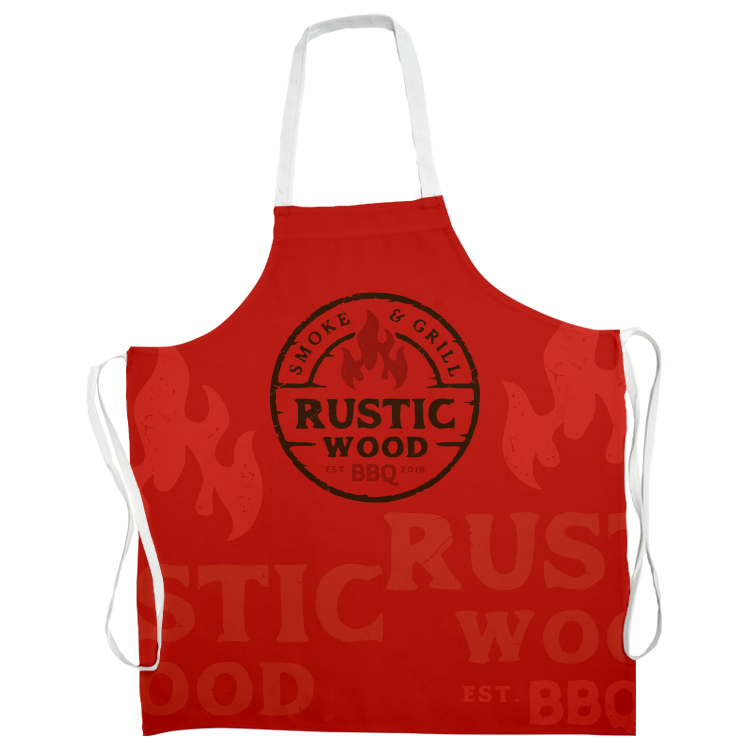 Super Sale - 10 oz. Full-Color Heavy-Duty Polyester Apron 5