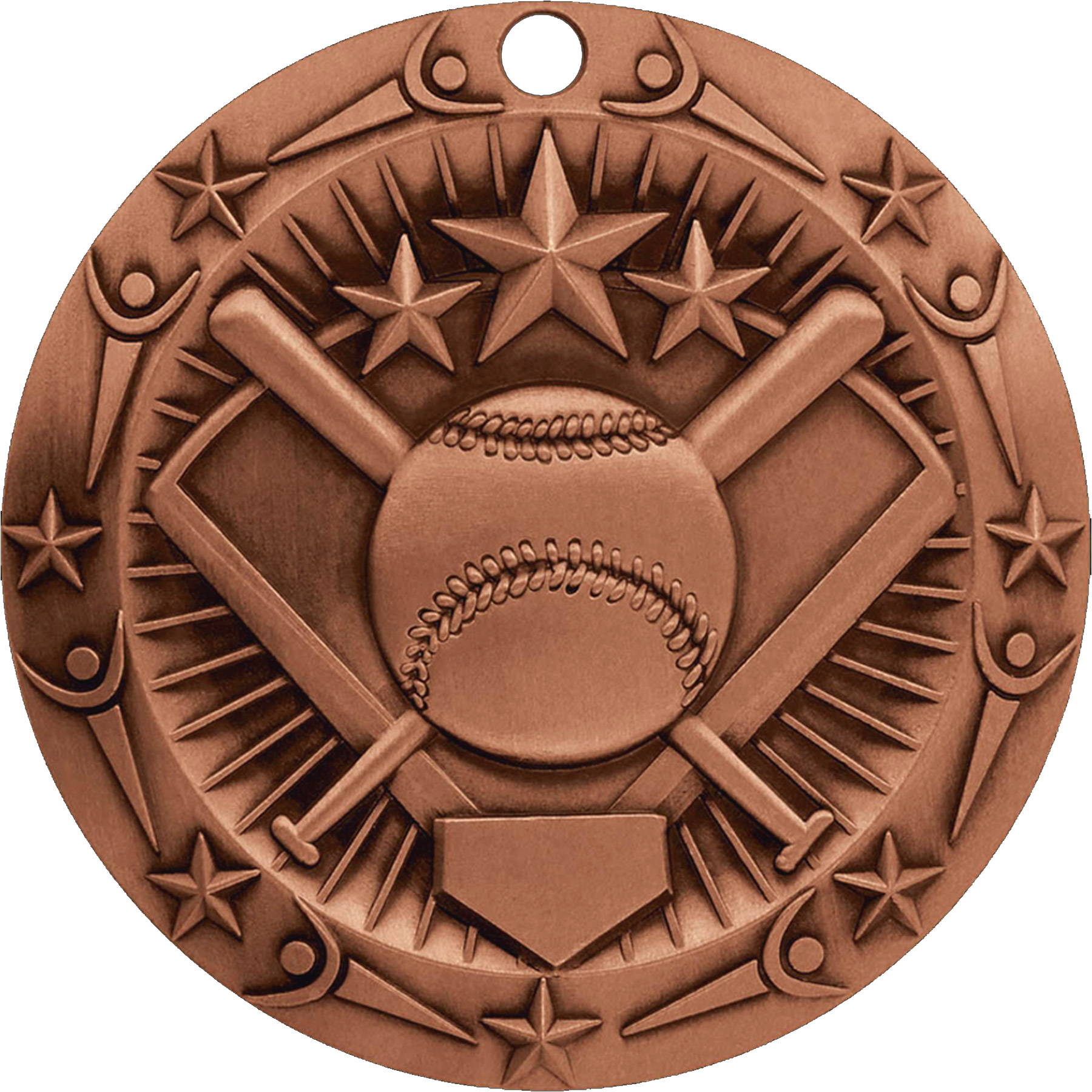 Stock World Class Sports & Academic Medals: Softball 3