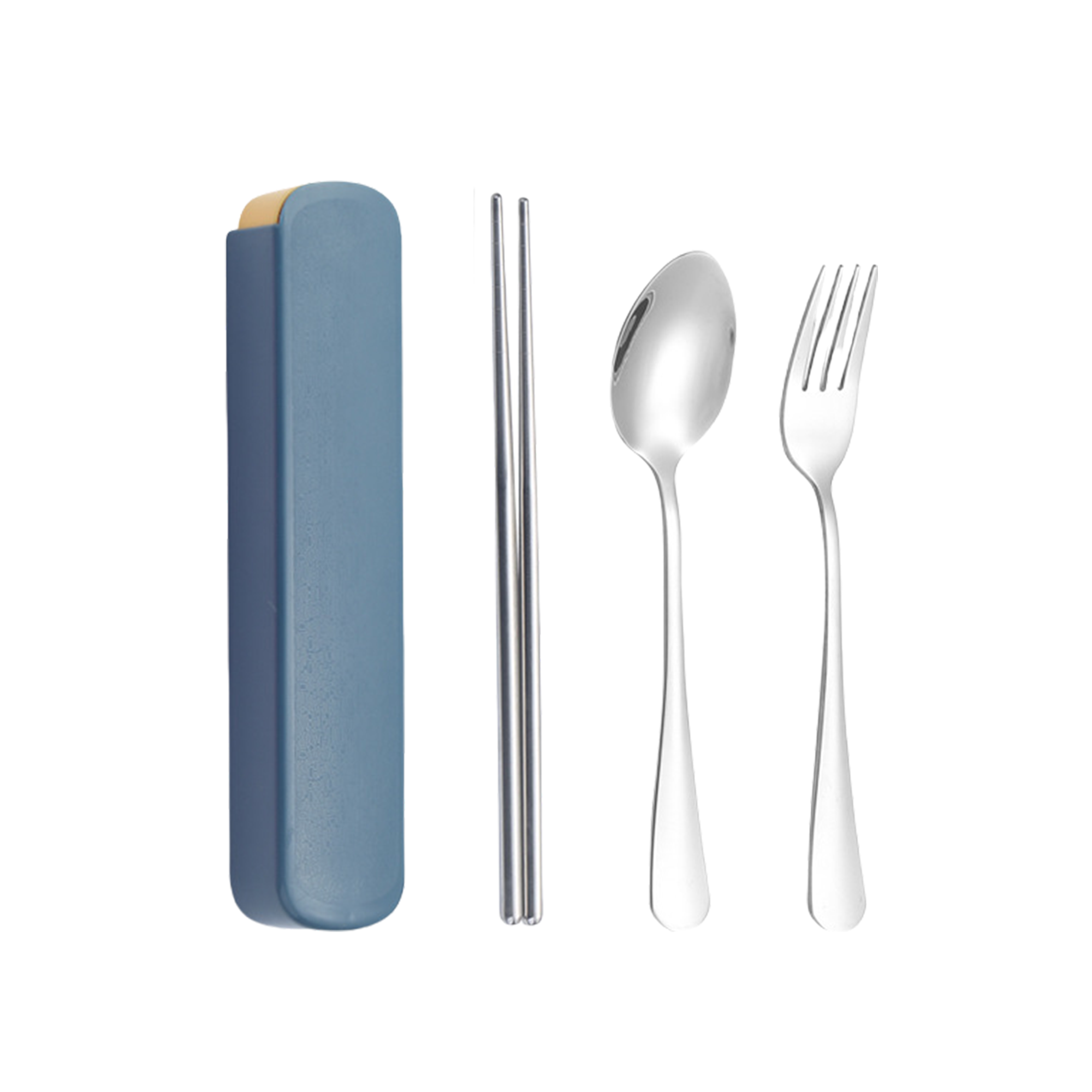 Stainless Steel Reusable Travel Cutlery Set 2