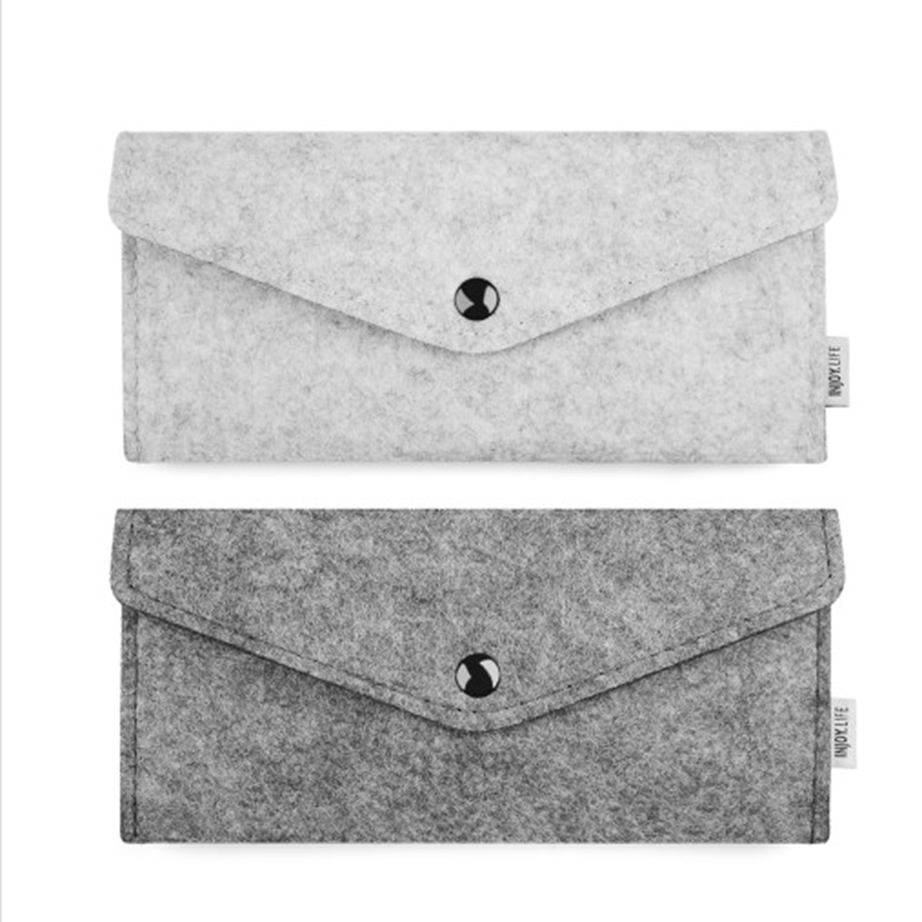 Non Woven Felt Pencil Case With Button 9