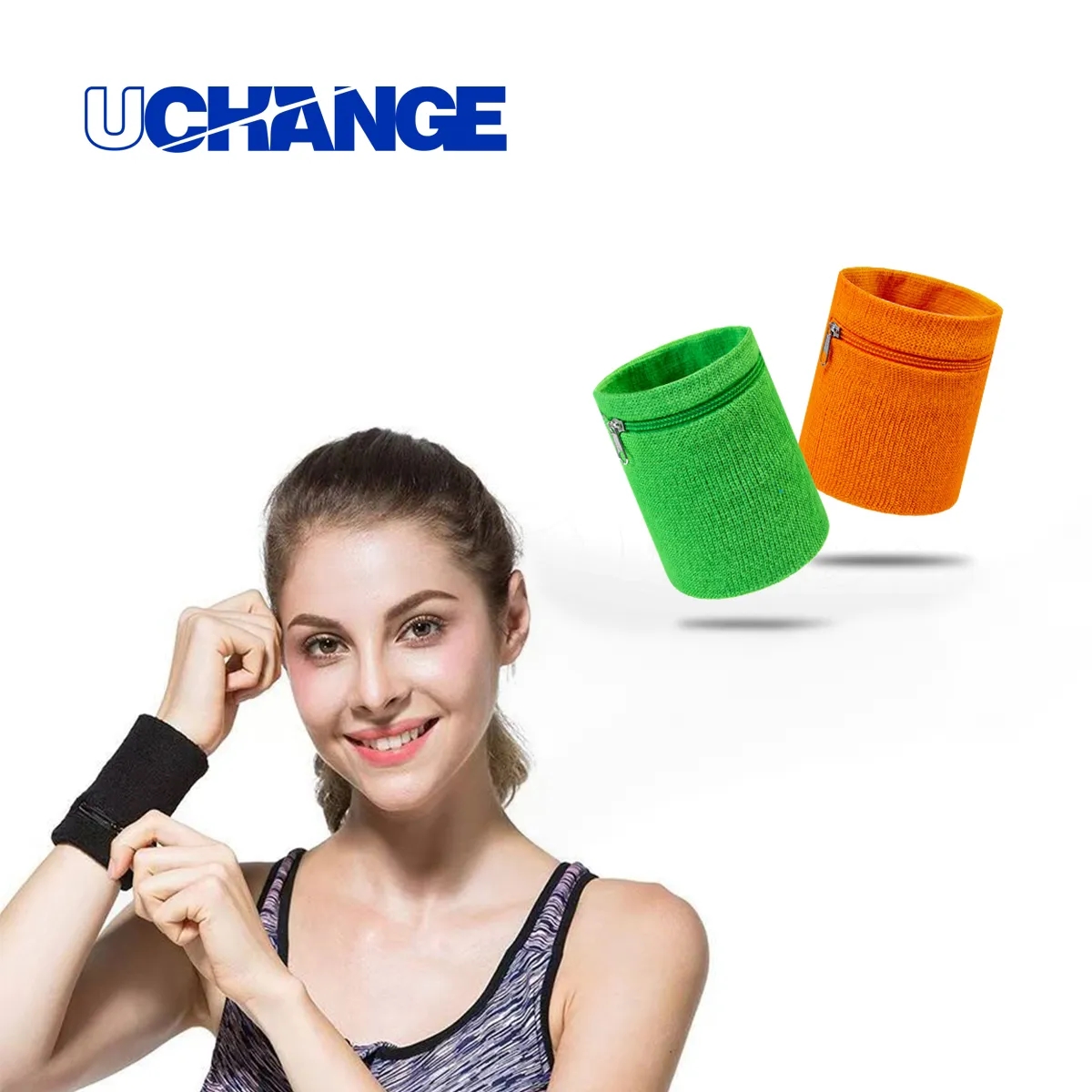 Zippered Athletic Wristband Wallet 7