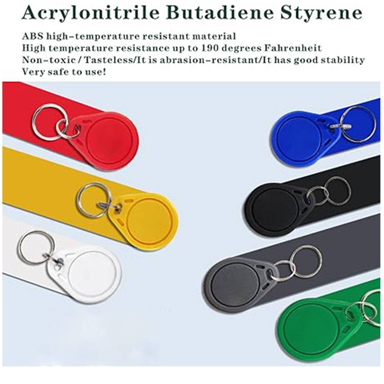 ABS Contactless Keychain Keytags 3