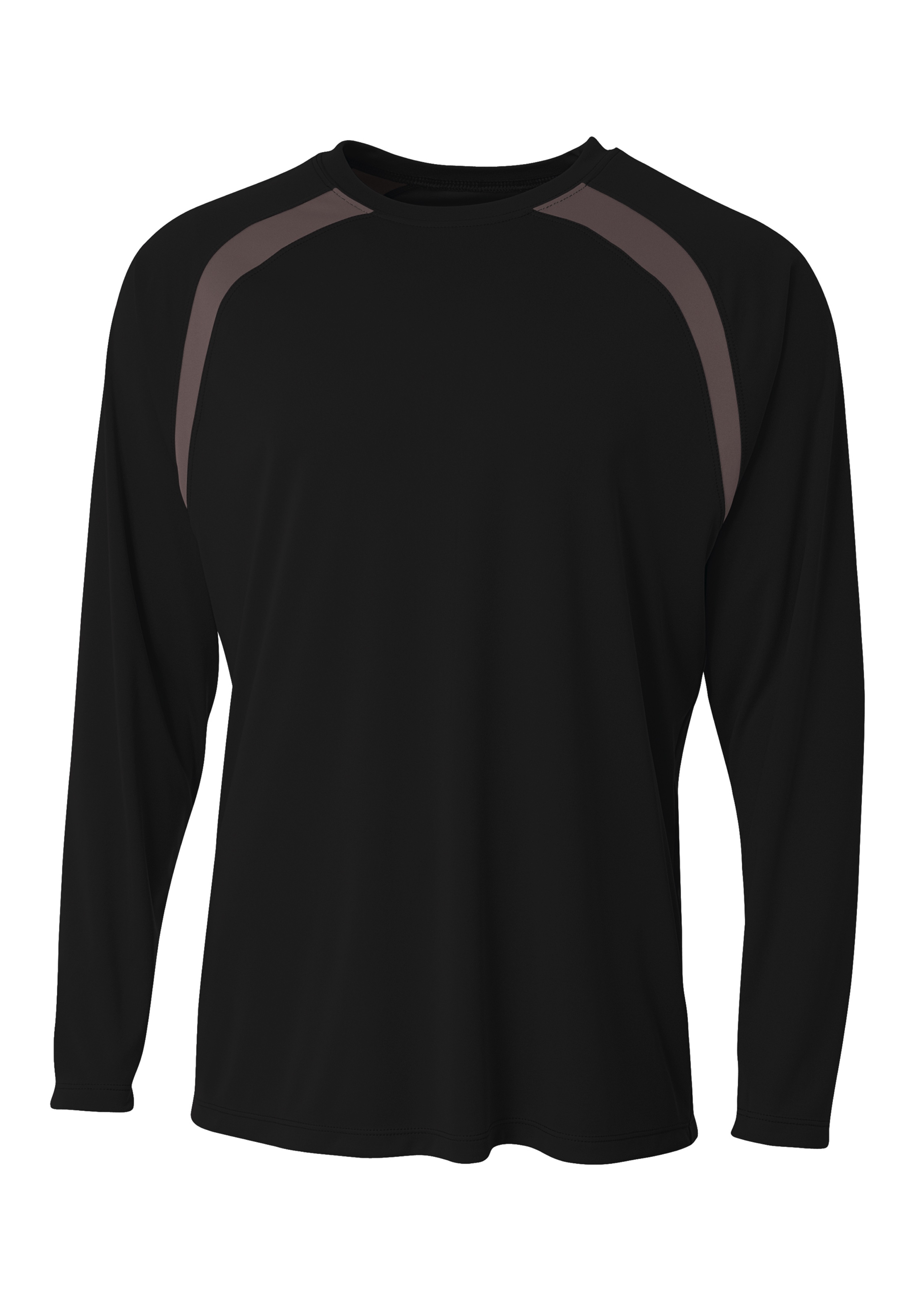A4 Spartan Long Sleeve Color Block Crew 4