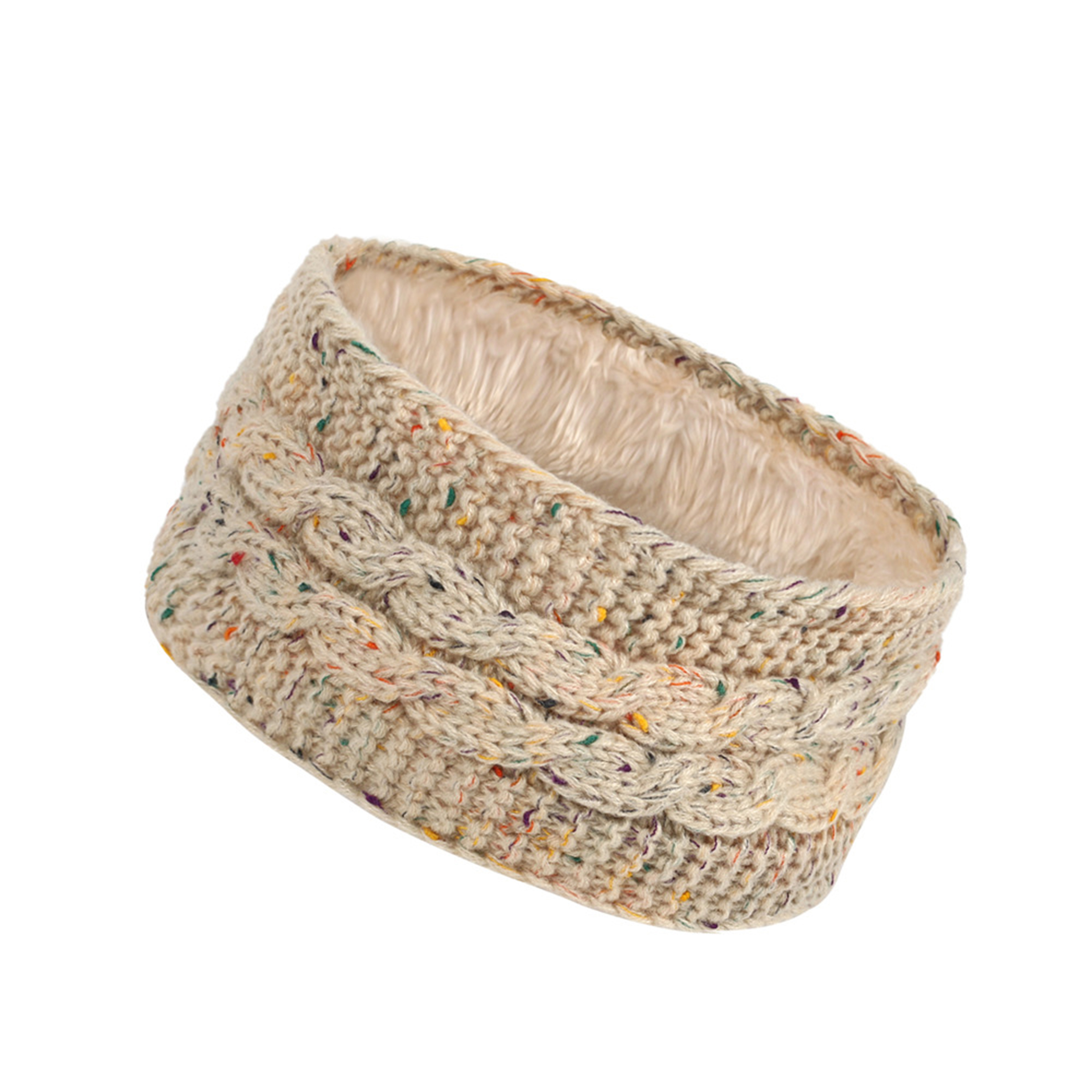 Acrylic Winter Velvet Knit Sports Headband 6