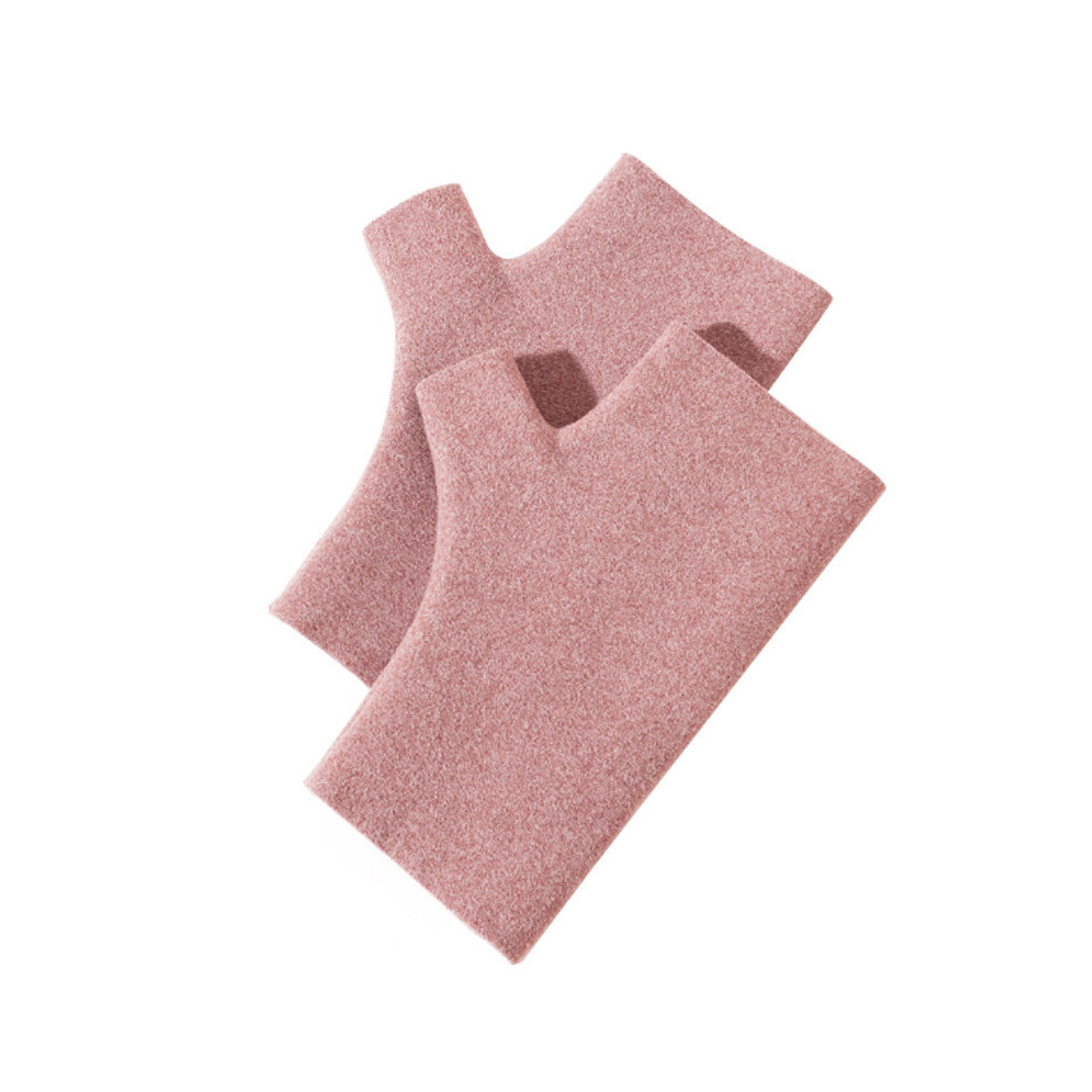 Velvet Half Finger Gloves 2