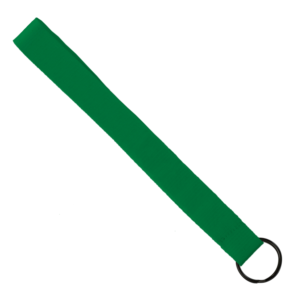 3/4" Sewn Polyester wrist Keychain with Metal Split-Ring 26