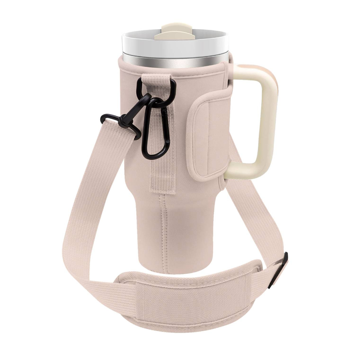 Neoprene Tumbler Sleeve with Shoulder Strap, 40 oz. 8