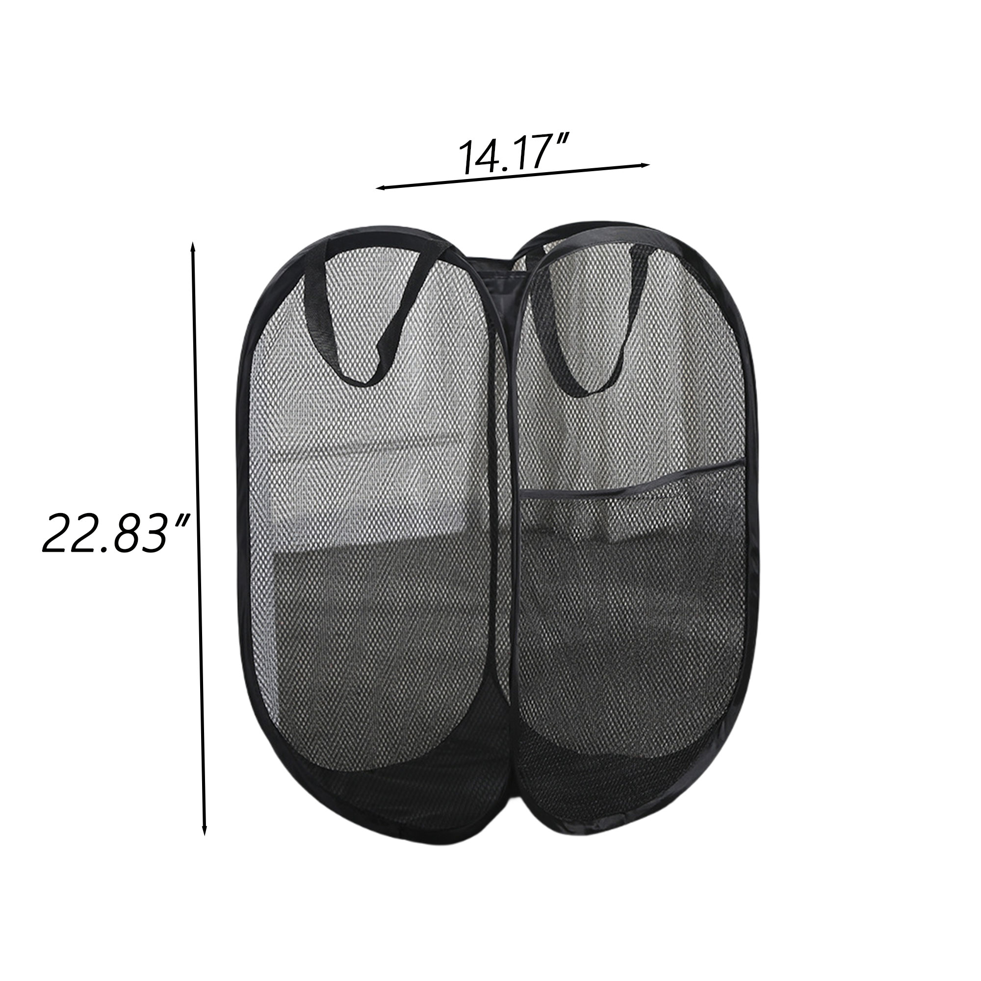 Mesh Foldable Laundry Basket 2