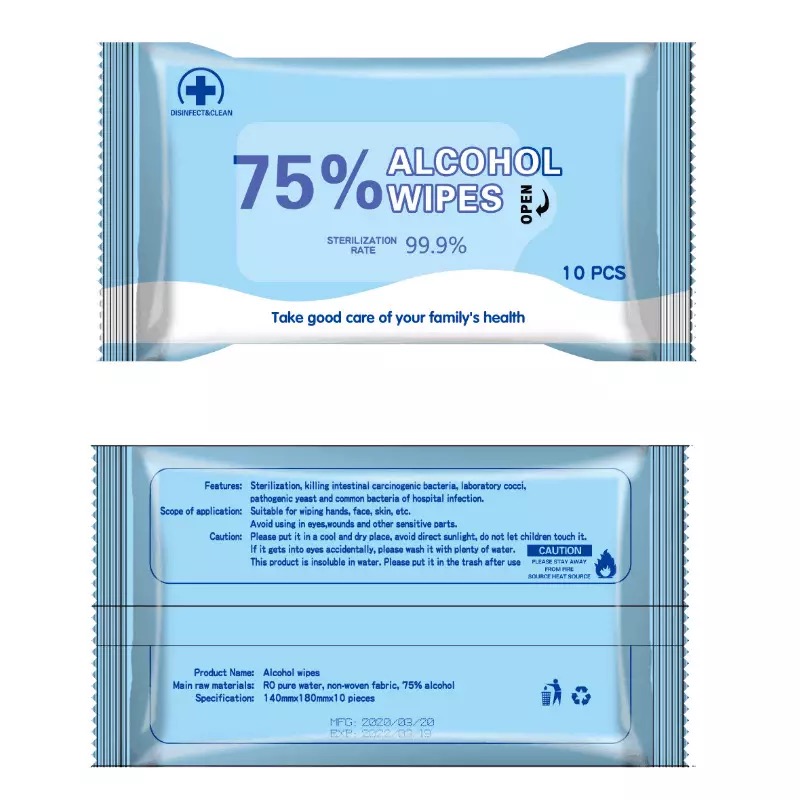 10pc disinfectant wipes 1