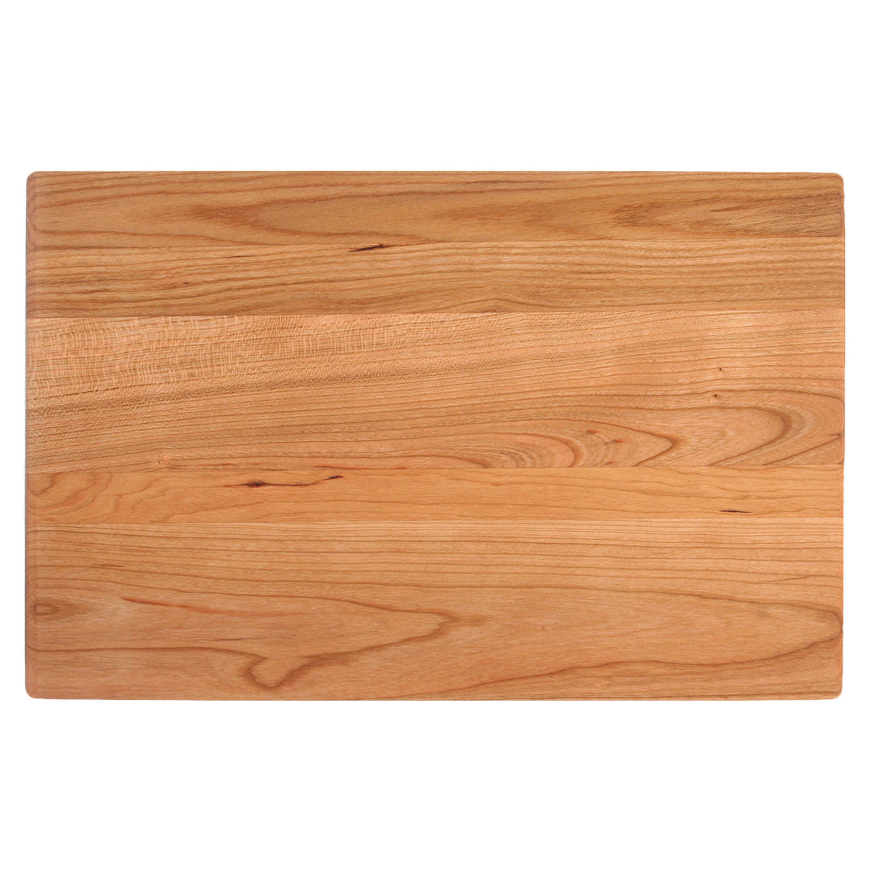 11" x 17" x 3/4" Cherry Cutting Board with Juice Groove 2