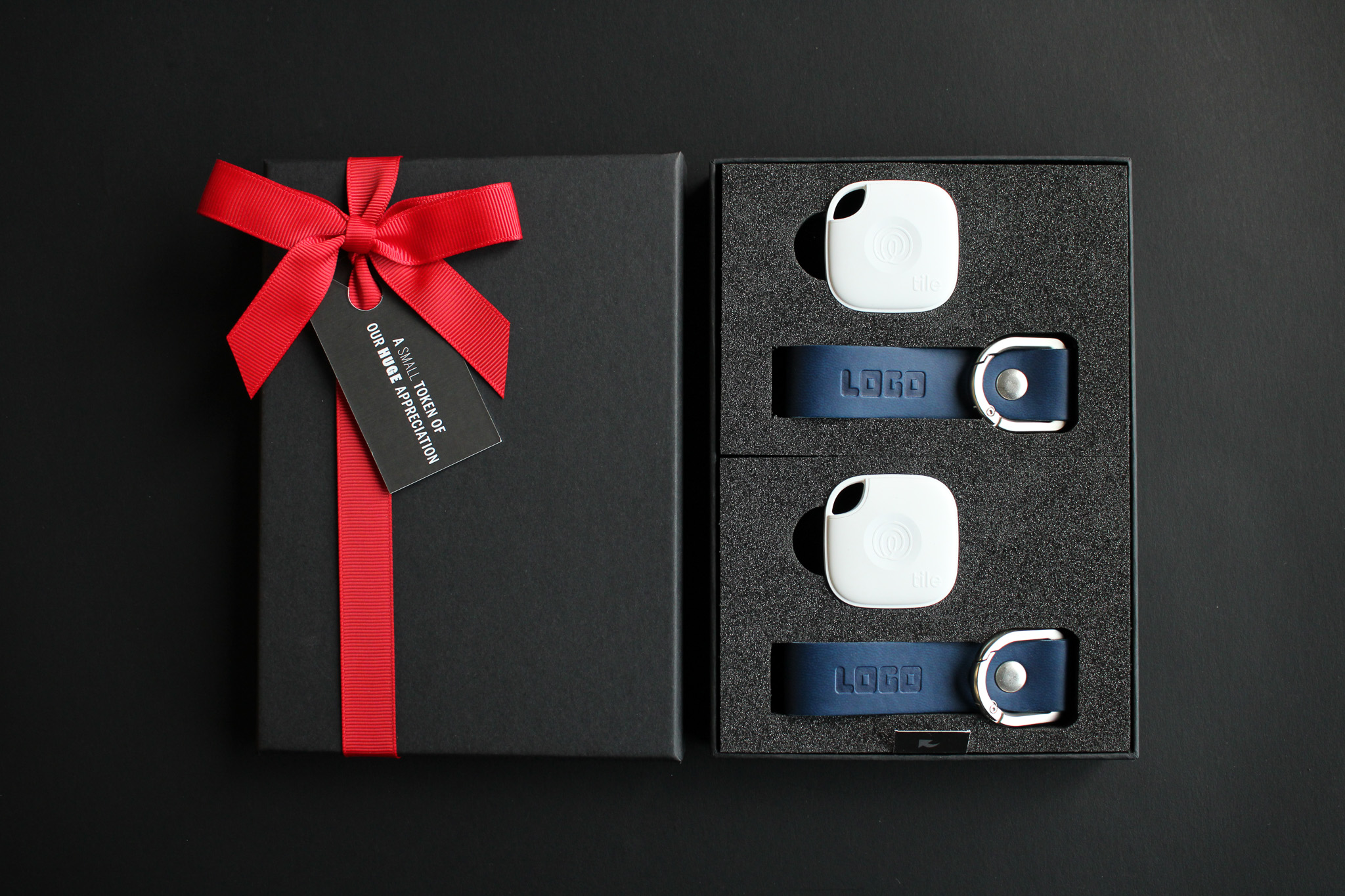 2 New Tile Mates with 2 Vegan Leather Key Fobs Set 22