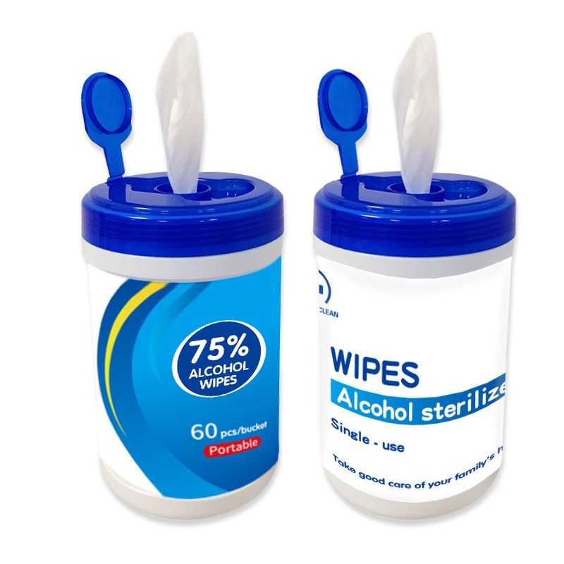 60 Sheets Hand Sanitizer Mini Wipe Canister 2