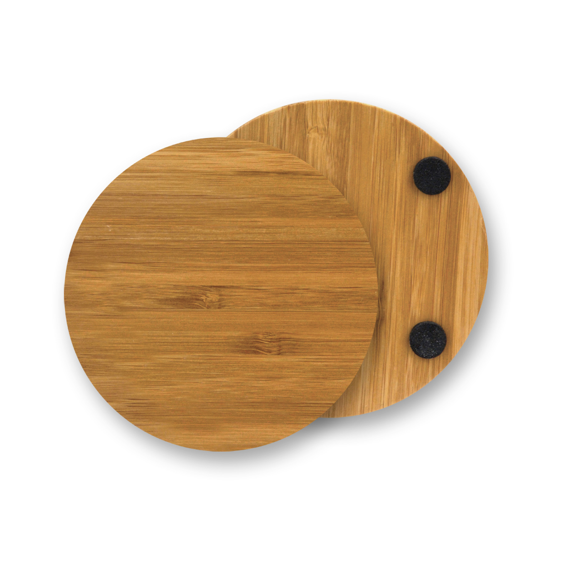 Bamboo Coasters: Single Round 3