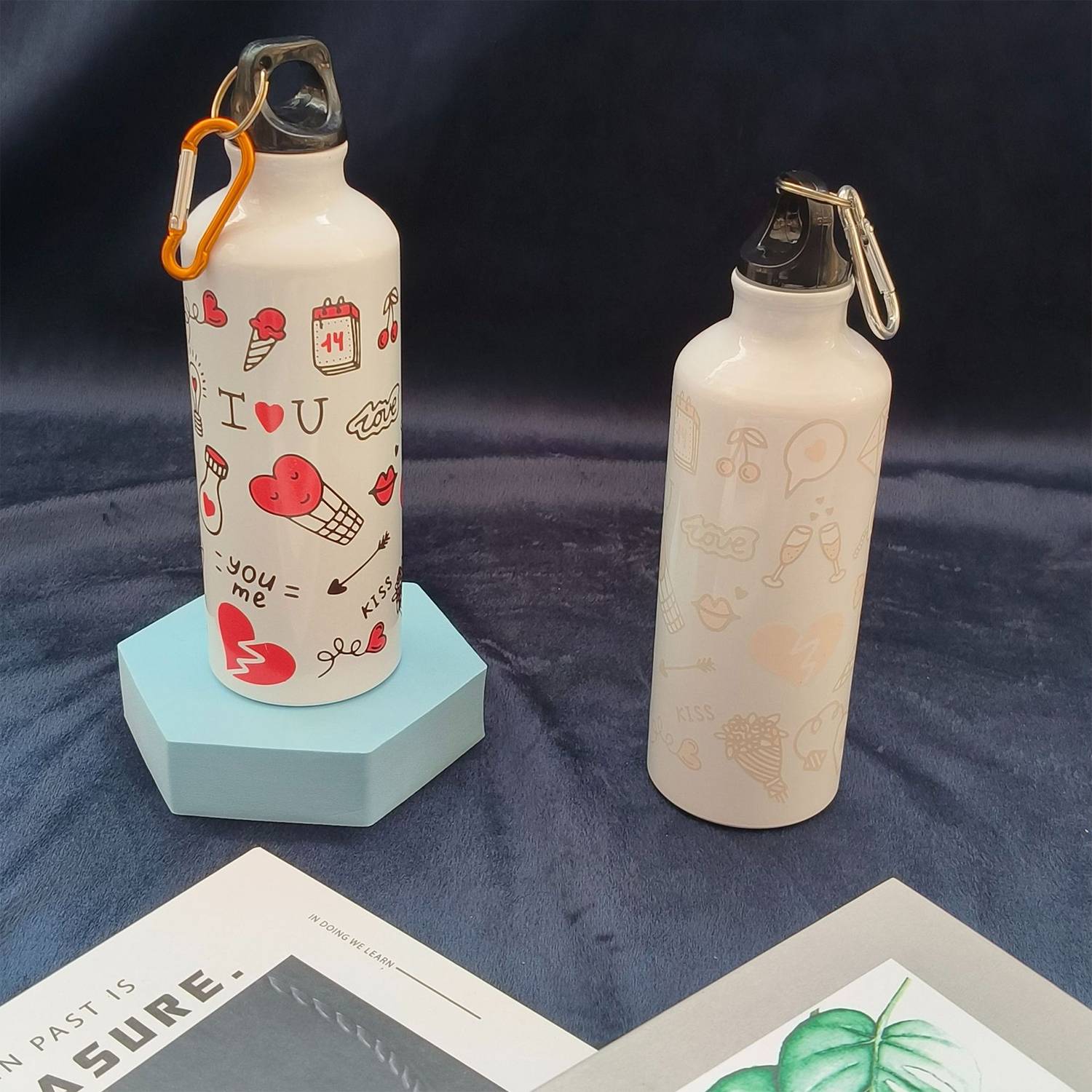 13.5-17Oz Metal Aluminum Bike Sports Water Bottle 4