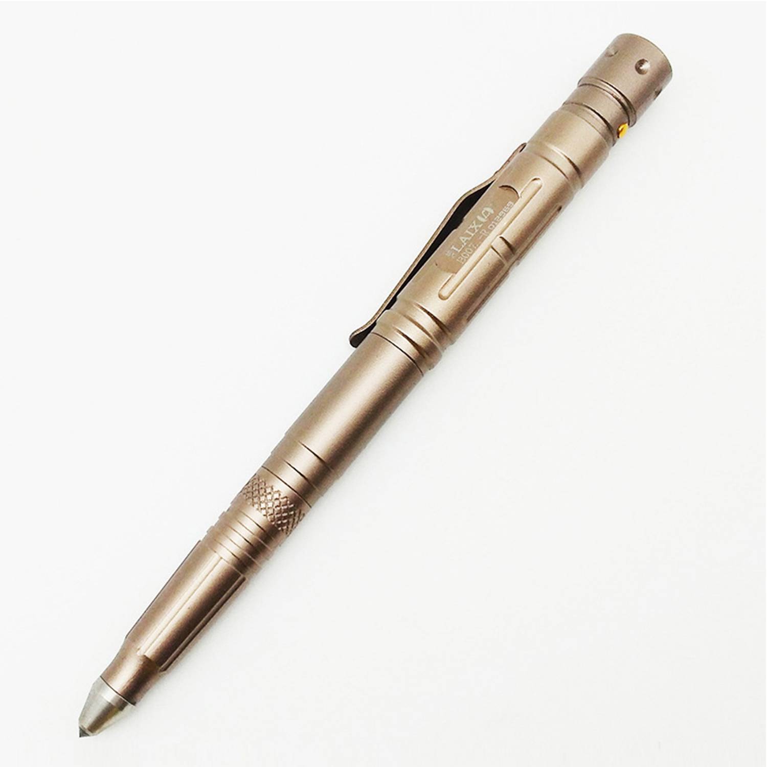 Multifunction Tactical Pen – LED, Glass Breaker, Defender 2