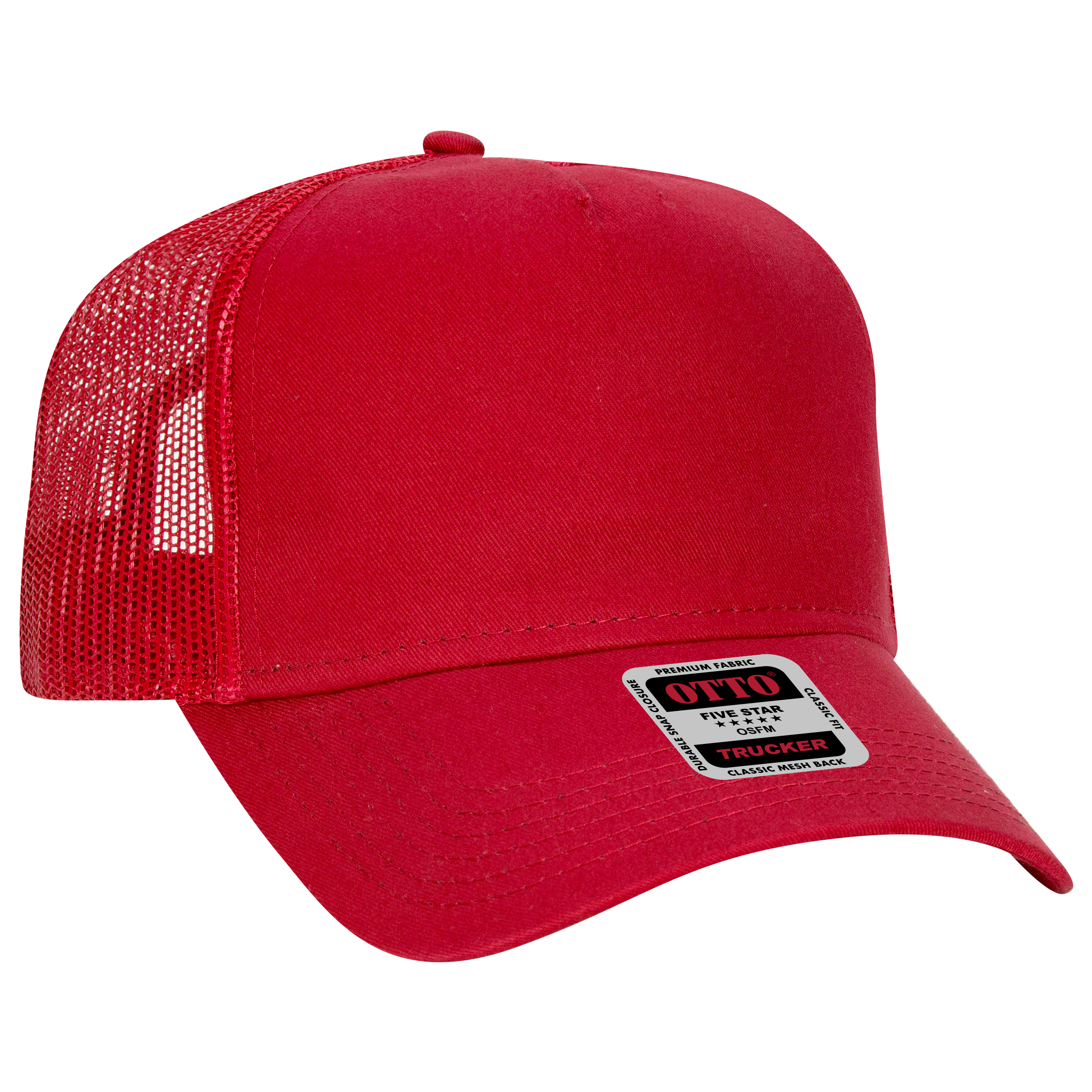 OTTO CAP® 5 Panel Low Profile Mesh Back Trucker Hat 47