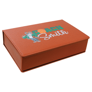 6 Oz. Laserable Leatherette Flask Gift Set 10