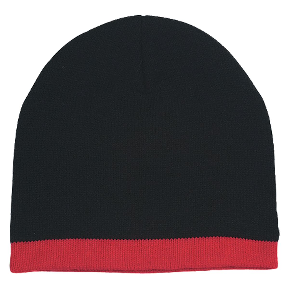 Knit Beanie With Stripe 8