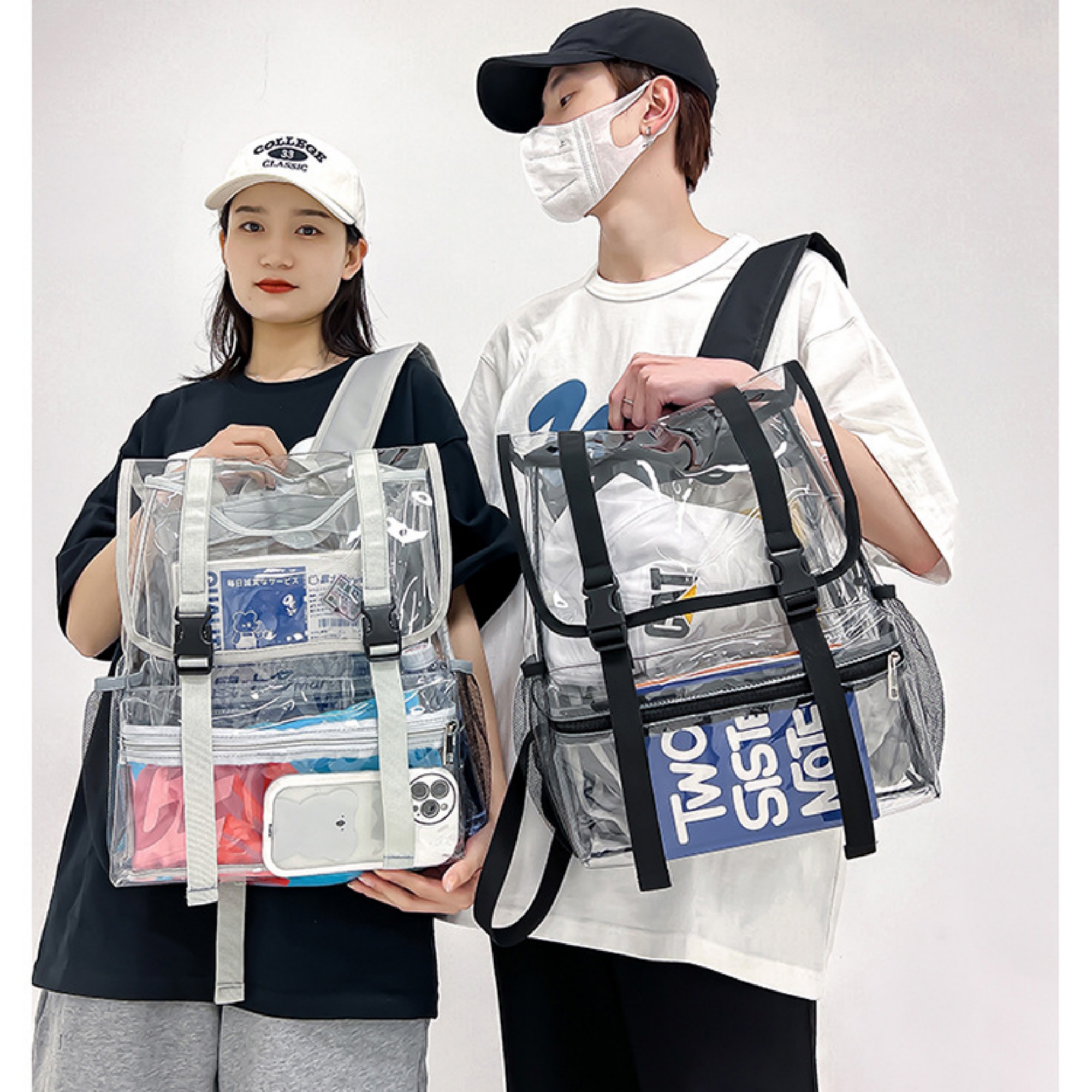 Heavy Duty Clear Backpack 5