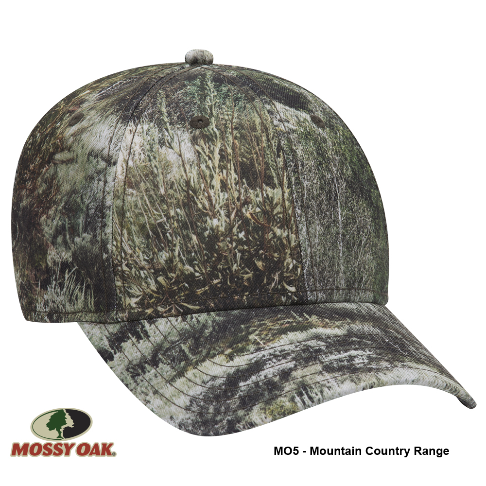 OTTO CAP® Mossy Oak Camouflage 6 Panel Low Profile Baseball Cap 10