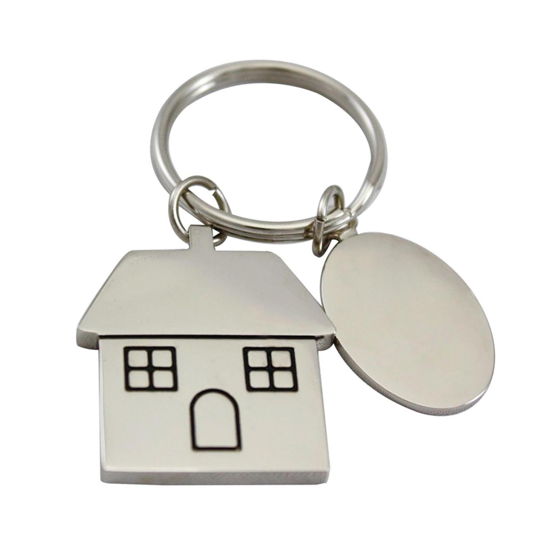 House Shaped Key Tag (Key Chain, Keychain, Key chains) 3