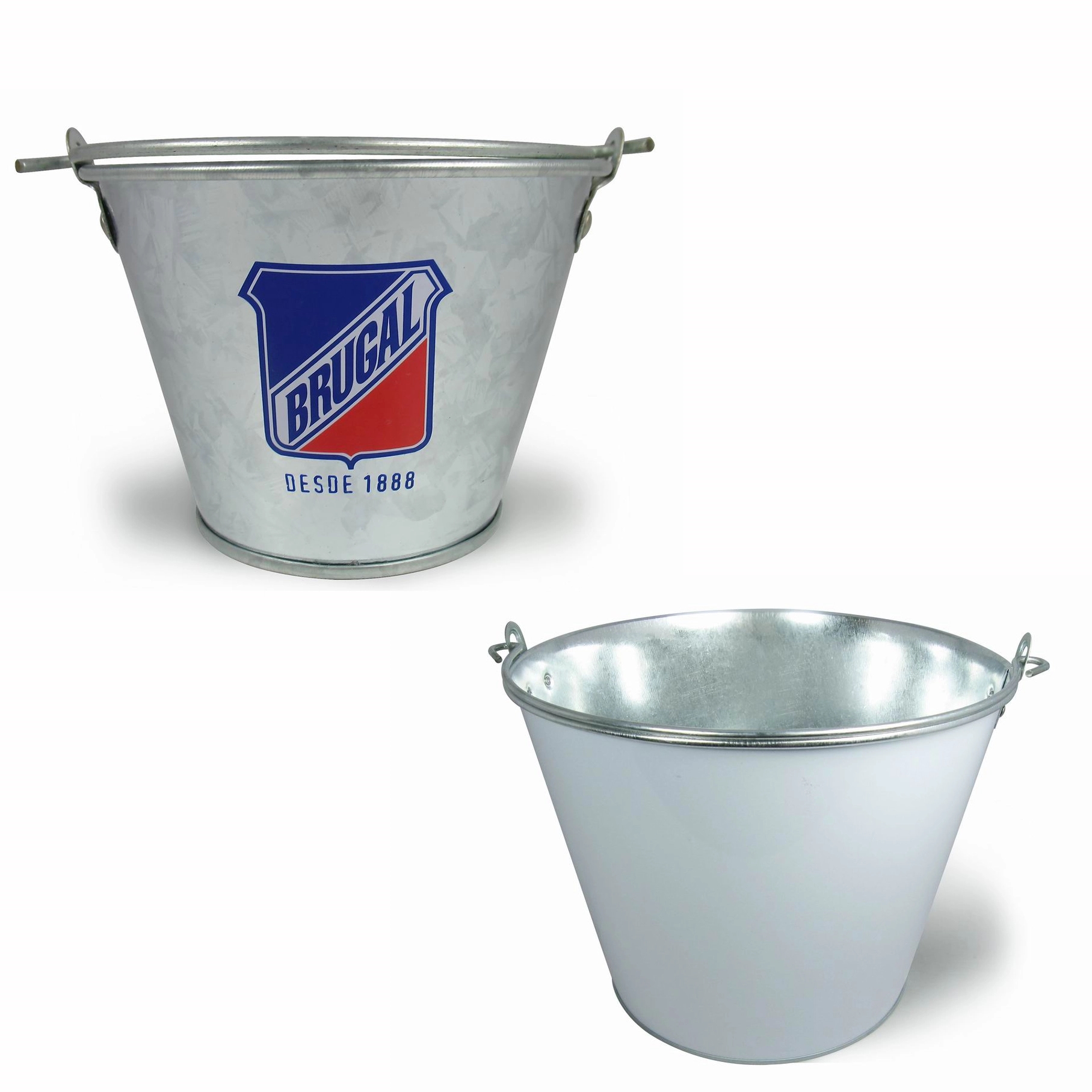 1 Quart Metal Ice Bucket 1
