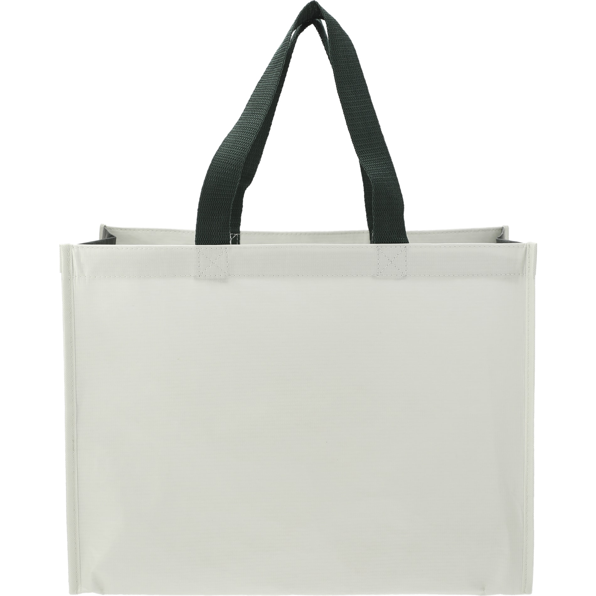 RPET Laminated Matte Shopper Tote 22