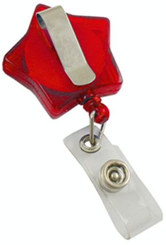 Free Shipping Star Shaped Retractable Badge Reels | Promotion Giveaway | Trade Show 9