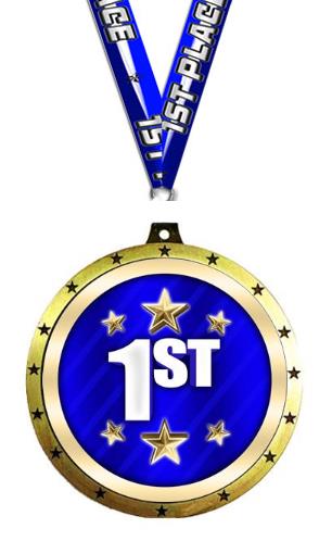 Star Bezel Medallion Holder W/ (EVENT) Stock Satin 1