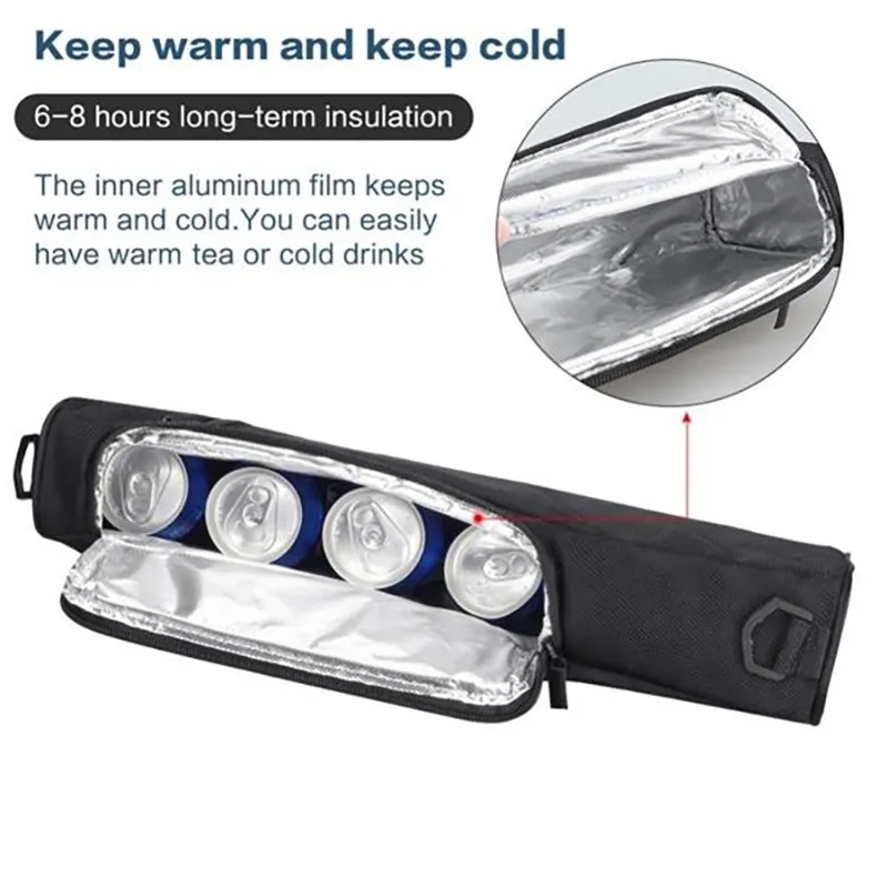 Golf Cooler Bag, Insulated Beer Sleeve 5