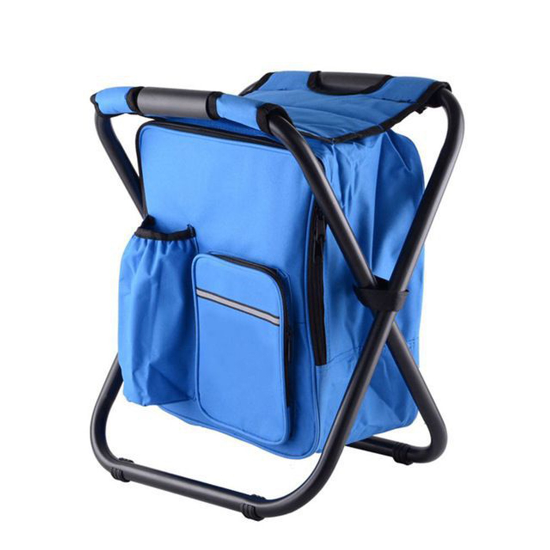 Outdoor Folding Chair With Cooler Bag 3