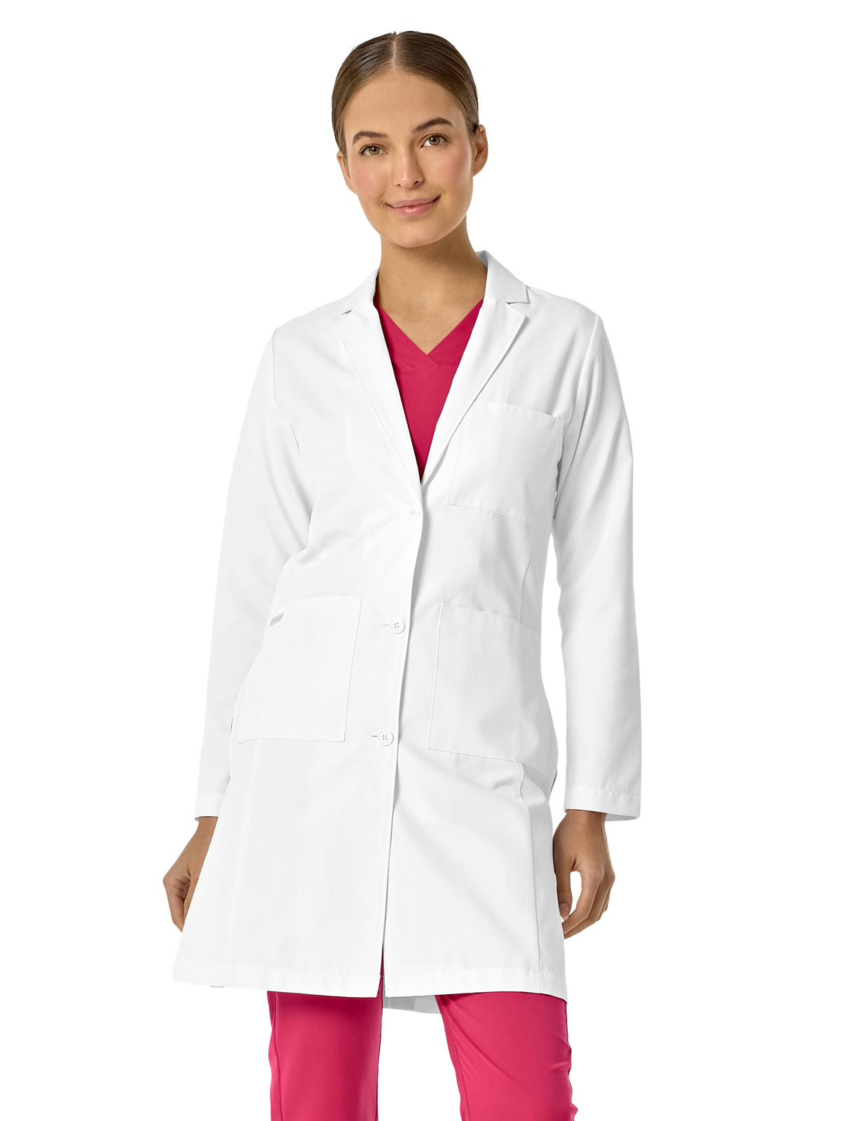 Parkley - Women's Three-Pocket 36" Long Lab Coat 1