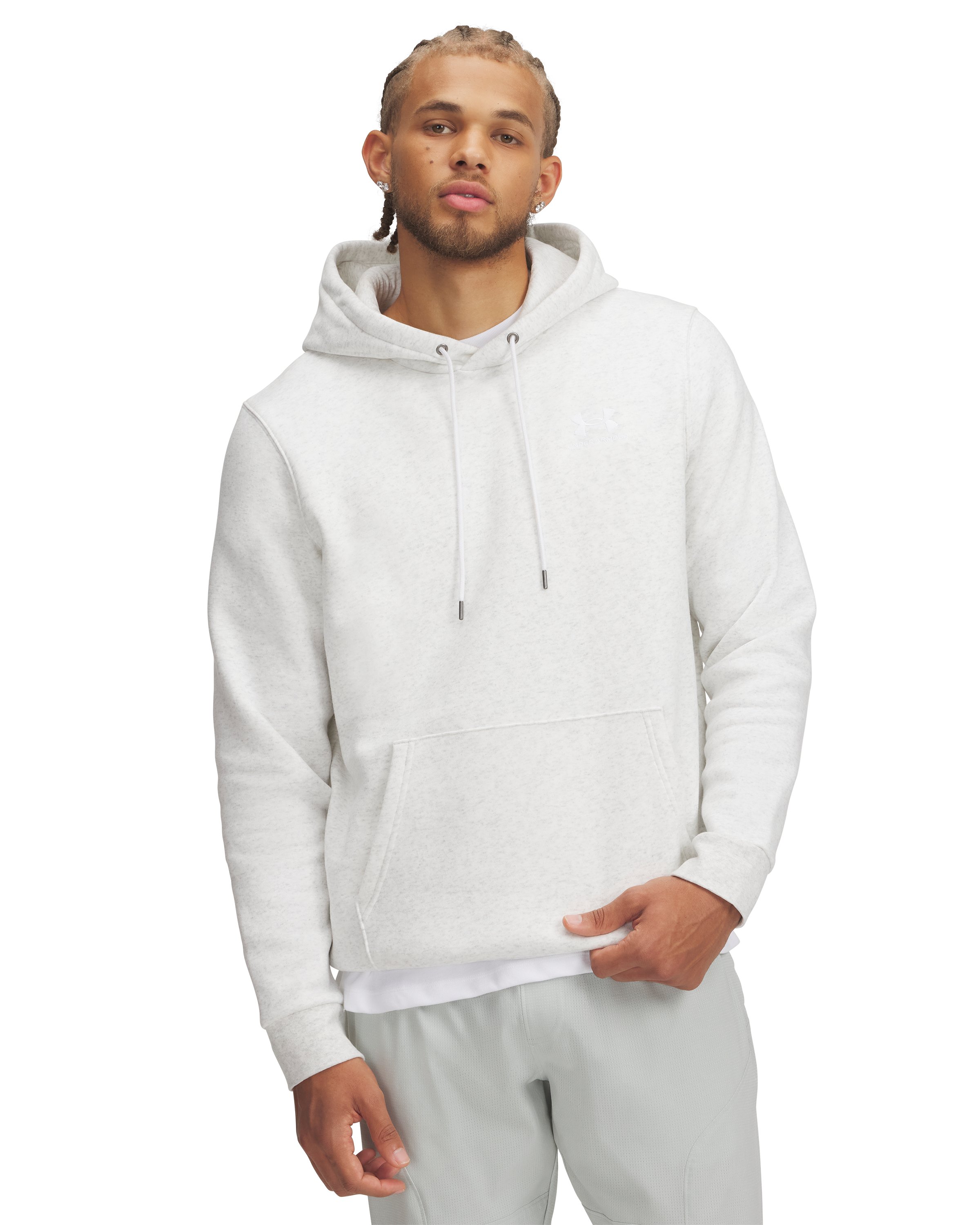 UA Icon Fleece Men's Hoodie, custom hoodie or sweatshirt with logo imprint 2