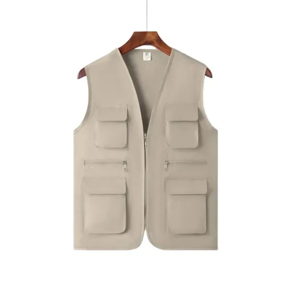 Multi-Pocket Volunteer Vest - Functional Utility Wear 14