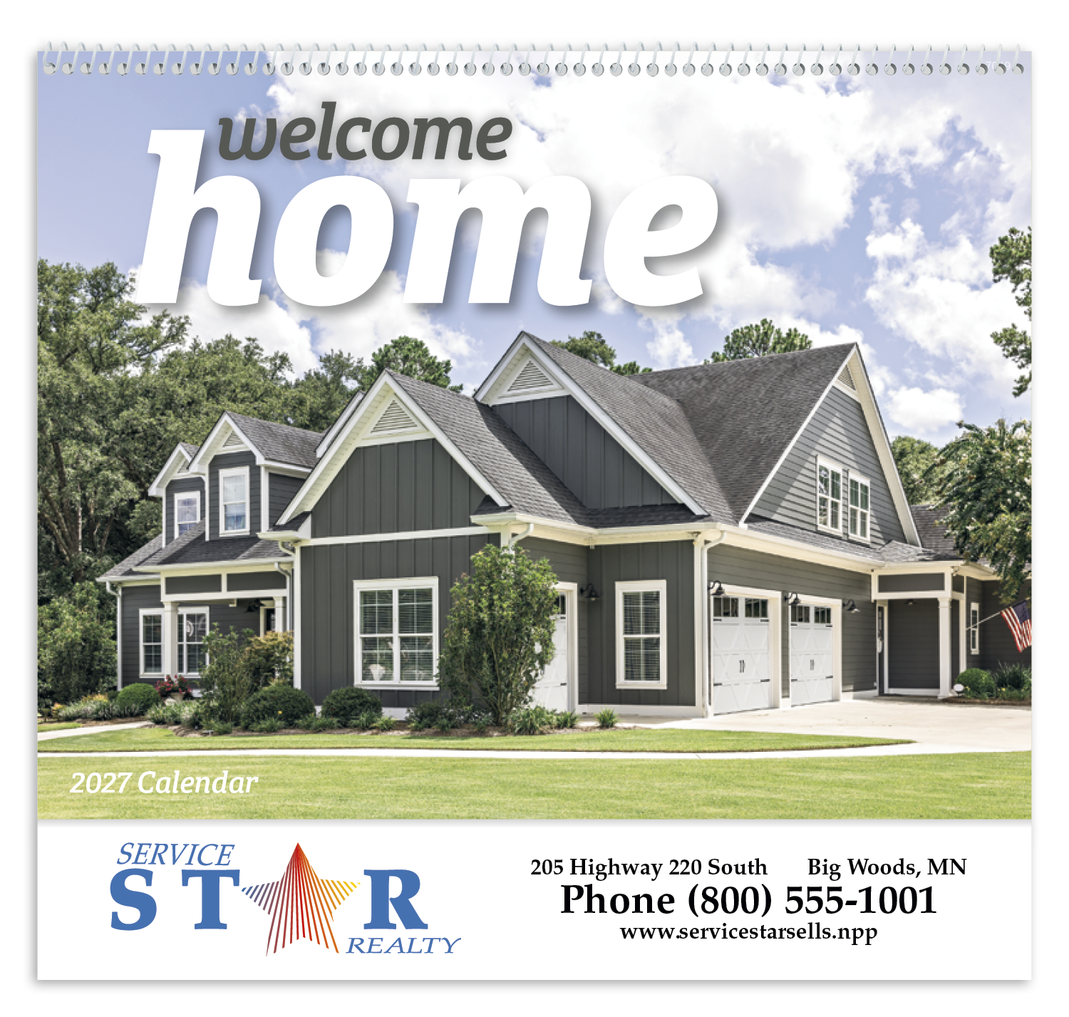 Good Value™ Welcome Home - Spiral Calendar 46