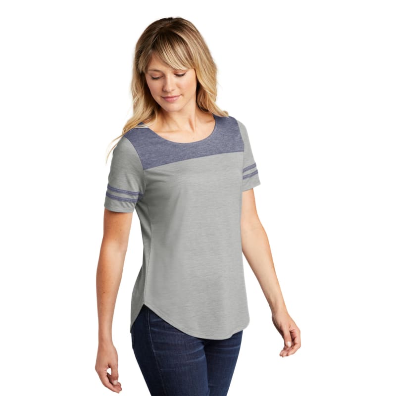 Sport-Tek Women's PosiCharge Tri-Blend Wicking Fan Tee. 33