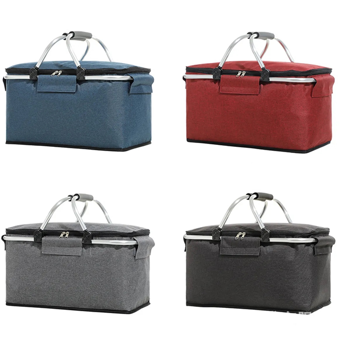 Insulated Cooler Picnic Basket 4