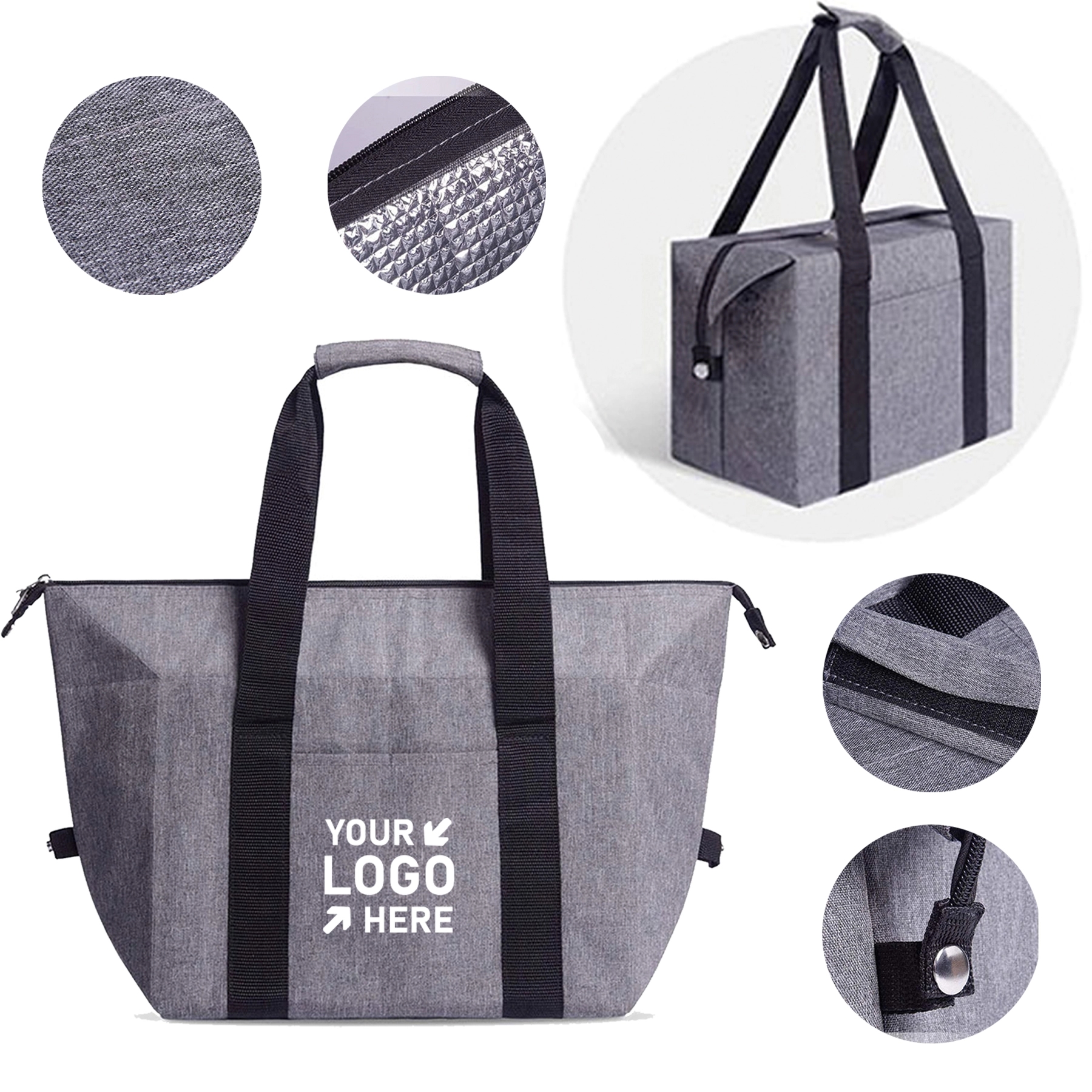 Thermal Lunch Cooler Tote Bag 1