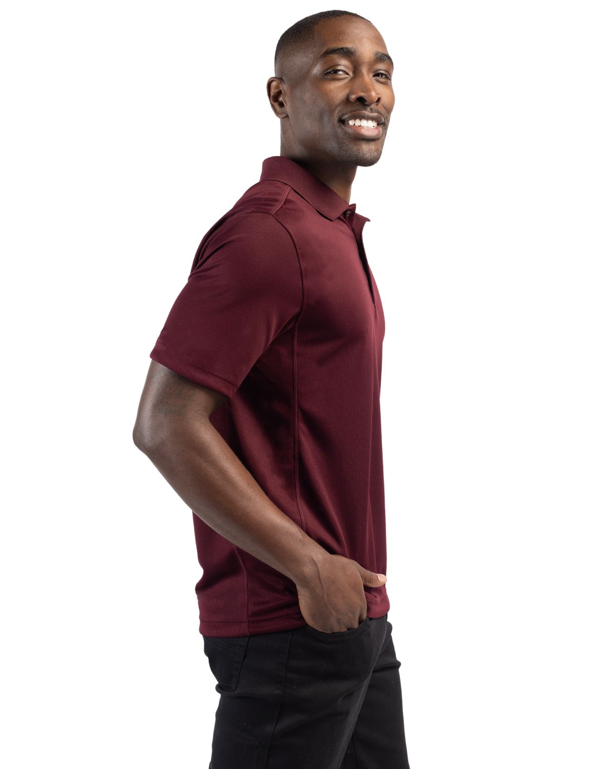 Clique Ice Pique Tech Mens Polo 16